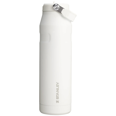 Stanley 1.06L The IceFlow Flip Straw 2.0 Pipetli Matara  - Frost - Buz Beyazı için detaylar