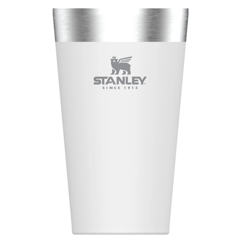 Stanley Adventure 0.47L Stacking Vacuum Pint  - Termos Bira Bardağı - Frost Gloss - Buz Beyazı için detaylar