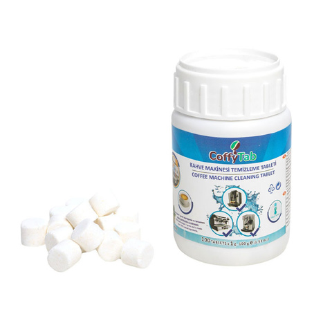 CoffyTab Coffee Machine Cleaning Tablet - Kahve Makinesi Temizleme Tableti 100g için detaylar