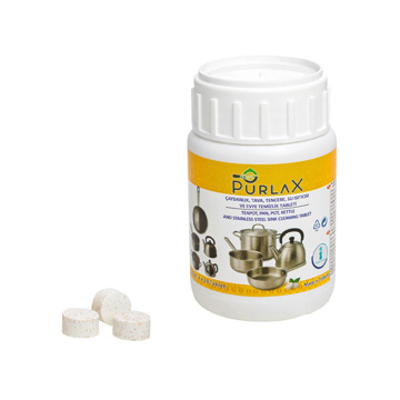 Purlax Su Isıtıcısı, Çaydanlık, Tava, Tencere ve Evye Temizlik Tableti - 10'lu Paket Purlax Su Isıtıcısı, Çaydanlık, Tava, Tencere ve Evye Temizlik Tableti - 10'lu Paket resmi