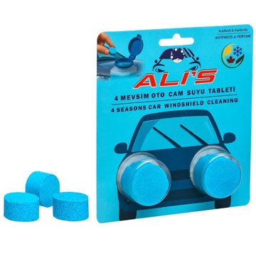 Ali's 4 Mevsim Oto Cam Suyu Tableti - 2'li Paket Ali's 4 Mevsim Oto Cam Suyu Tableti - 2'li Paket resmi